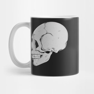 Skull (white background) Mug